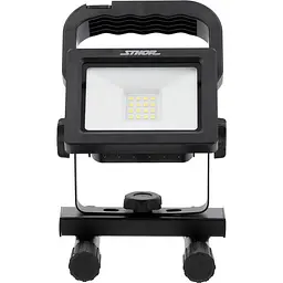 Прожектор переносний Sthor SMD LED Li-Ion акумул 3.7V 2.2 АГ 10Вт 1000 lm чорний (82881) - мініатюра 3