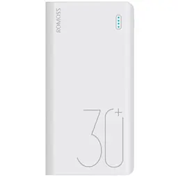 Універсальна мобільна батарея Romoss Sense8+ 30000mAh White (PHP30-401-02)