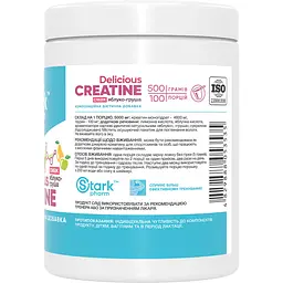 Креатин Stark Pharm Delicious Яблуко-груша 500 г - мініатюра 2