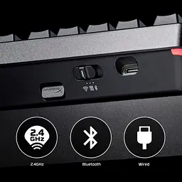 Клавіатура механічна Alloy Rise 75key, чорний HyperX teh0024999 - мініатюра 8