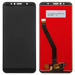 Дисплей для Huawei Honor 7A Pro 5,7", Honor 7C 5,7", Y6 (2018), Y6 Prime (2018), чорний, без логотипу, без рамки, ., AUM-L29/ATU-L21/ATU-L22