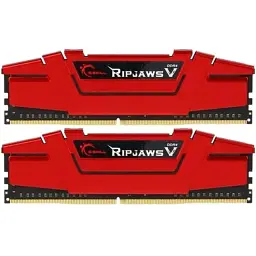 Модуль пам`ятi DDR4 2x8GB/3000 G.Skill Ripjaws V Red (F4-3000C16D-16GVRB)
