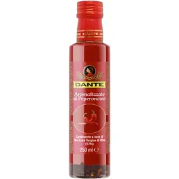 Оливковое масло Dante Extra Virgin со вкусом перца чили 0.25 л