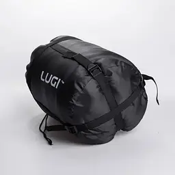 Спальний мішок Lugi з капюшоном хакі 210 x 70 см (LU-010) - мініатюра 10