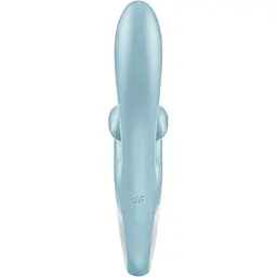 Вібратор-кролик Satisfyer Touch Me Blue - мініатюра 3