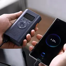 Багатофункціональне радіо Nextool Hand Crank Radio павер банк ліхтар динамо - мініатюра 10