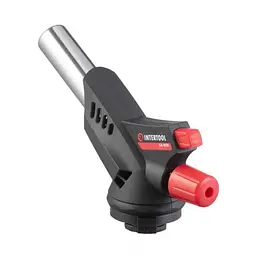 Пальник газовий з п'єзопідпалом та регулятором INTERTOOL GB-0028 - мініатюра 3
