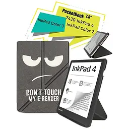 Обкладинка Ultra Slim Origami BeCover для PocketBook 743G InkPad 4/InkPad Color 2/InkPad Color 3 (7.8") Don't Touch (713086) - мініатюра 2