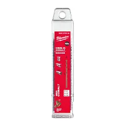 Свердло по металу HSS-Co MILWAUKEE DIN338, діаметр 5,5х93х57мм, (10шт), пластикова коробка