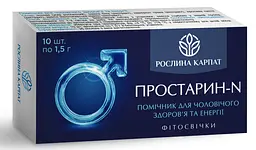 Програма для чоловічого здоров'я, Фаворит прост, Цинк, Магній Р.К Фітосвічки Простарин N, Уроловіт, "Рослина Карпат" - мініатюра 3