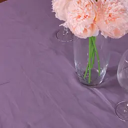 Скатертина MirSon №214 Lavender 260x130 см рогожка - мініатюра 3