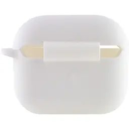 Силіконовий футляр для навушників AirPods 3 Білий / White - мініатюра 3