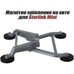 Магнітне кріплення Starlink Mini надійне на дах автомобіля - мініатюра 2