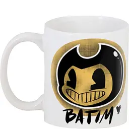 Кухоль GeekLand Bendy and the Ink Machine Бенді та чорнильна машина BM .02.19 330 мл білий - мініатюра 3