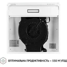 Витяжка пласка Perfelli PL 5144 W LED - мініатюра 7