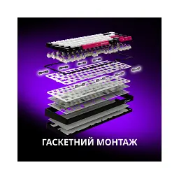 Клавіатура Lorgar KBP70MW Pro RGB Wireless/Bluetooth/USB UA Beige (LRG-KBP70MW-RT-US) - мініатюра 6