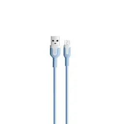 Кабель XO NB212 2.1A/1m for Micro Синій - мініатюра 3