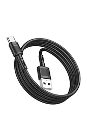 Кабель Hoco X83 USB Type-C 3A 1 m чорний (ЦБ-00259106) - мініатюра 2