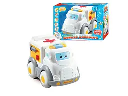 Машина музична Швидка допомога, WToys (укр.) - мініатюра 1
