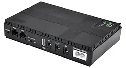 Джерело безперебійного живлення для роутера DC1018, Black, 10400 mAh (18Wh), 1xDC (12V/1A) TTN teh0033889