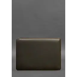 Шкіряний чохол BlankNote Crazy Horse для MacBook 13 дюймів Темно-коричневий - мініатюра 3