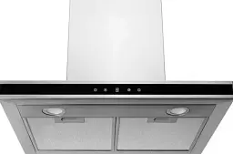 Настінна кухонна витяжка SY-3503C-E4-C118-L52-600 з сенсорним керуванням і LED-освітленням 64 дБ - мініатюра 4