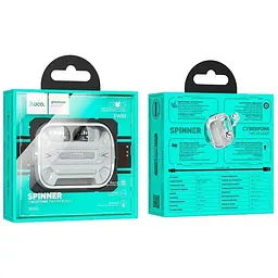 Навушники Hoco EW55 Trendy true wireless BT gaming headset silver BT5.3 сріблясті - мініатюра 4