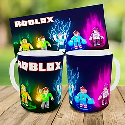 Набір: дитяча сумка-бананка+кружка Роблокс «Roblox» 32х15см, бананка для хлопчика через плече на подарунок (00962) - мініатюра 3