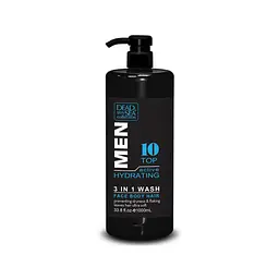 Гель для душу, волосся та обличчя 3в1 Dead Sea Collection ТОП-10 для чоловіків, 1000 мл