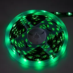 Світлодіодна стрічка 5м різнокольорова смуга RGB Bluetooth 5050 MEIQ-IT RGB strip light - мініатюра 8