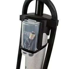 Насос ручний з пластиковою ручкою Ø 38х480 порш Белавто BL46 10Атм / алюмінієвий корпус / шланг 70см - мініатюра 2