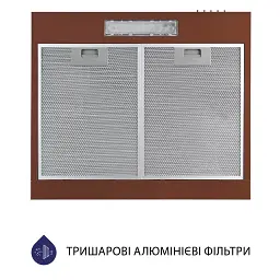 Витяжка плоска Minola HPL 512 BR - мініатюра 5