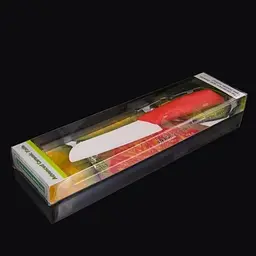 Ніж керамічний універсальний сантоку 13 см Red (NS7KN5)