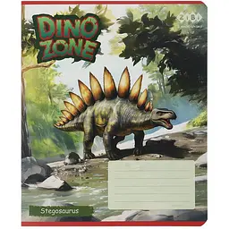 Упаковка зошитів ZiBi Dino 12 аркушів в лінію 25 шт. (ZB25.1751L) - мініатюра 8