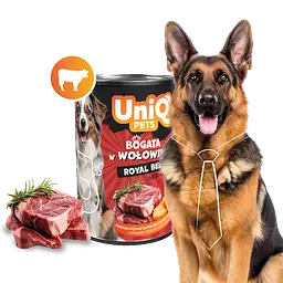 Консерви для собак UNIQ PETS DOG WET FOOD ROYAL BEEF з яловичиною, 375 г - мініатюра 3