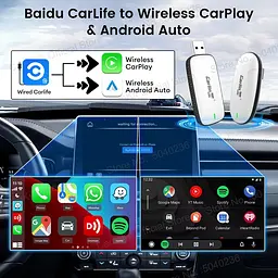Адаптер CarlinKit X2CA для китайських автомобілів з Baidu Carlife на CarPlay/Android Auto - мініатюра 12