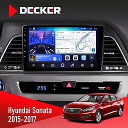 Штатна магнітола Hyundai Sonata 2015-2017 CAN Decker D9-006 4x64, 4G Decker (НФ-00003634)