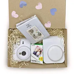 Набір камера Fujifilm Instax Mini 12, Фотопапір 20шт, Чохол, Фотоальбом 64 фото Білий - мініатюра 2