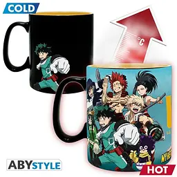 Чашка хамелеон MY HERO ACADEMIA Group (Моя геройська академія) 460 мл