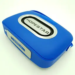 Бездротова акумуляторна колонка Bluetooth акустика FM MP3 AUX USB Hopestar H35 синя