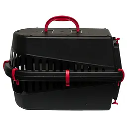 Переноска для собак Georplast Black Edition, 50×33×32 см, в асортименті - мініатюра 2