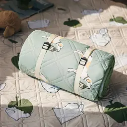 Туристичний килимок Naturehike для пікніка CNK2350WS010 210х240 см блакитний із принтом (6976507661645) - мініатюра 9