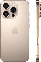 Смартфон Apple iPhone 16 Pro 128GB Desert Titanium (MYNF3) - мініатюра 2