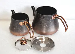 Двоярусний чайник O.M.S. Collection 8200-M Bronze (0,8/1,8 л.) - мініатюра 3
