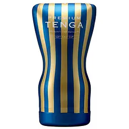 Мастурбатор Tenga Premium Soft Case Cup, 15.5х6.9 см (білий)