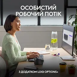 Бездротова клавіатура Logitech Wave Keys Black - мініатюра 11