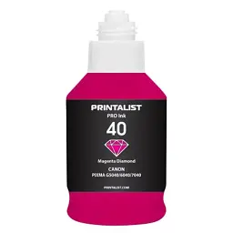 Чорнило Printalist Canon GI-40 для G5040/G6040 190г Magenta (PL40M) - мініатюра 2