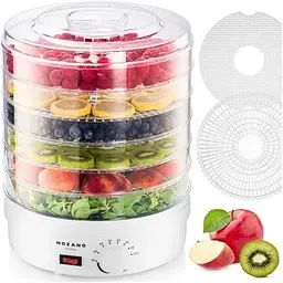 Сушка для овочів та фруктів Mozano Food Dehydrator white