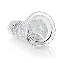 Фалоімітатор RealRock Crystal Clear 8'' 22 см (прозорий) - мініатюра 11