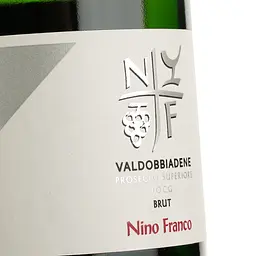 Вино ігристе Nino Franco Valdobbiadene Prosecco Superiore DOCG Brut біле брют 0.375 л - мініатюра 3